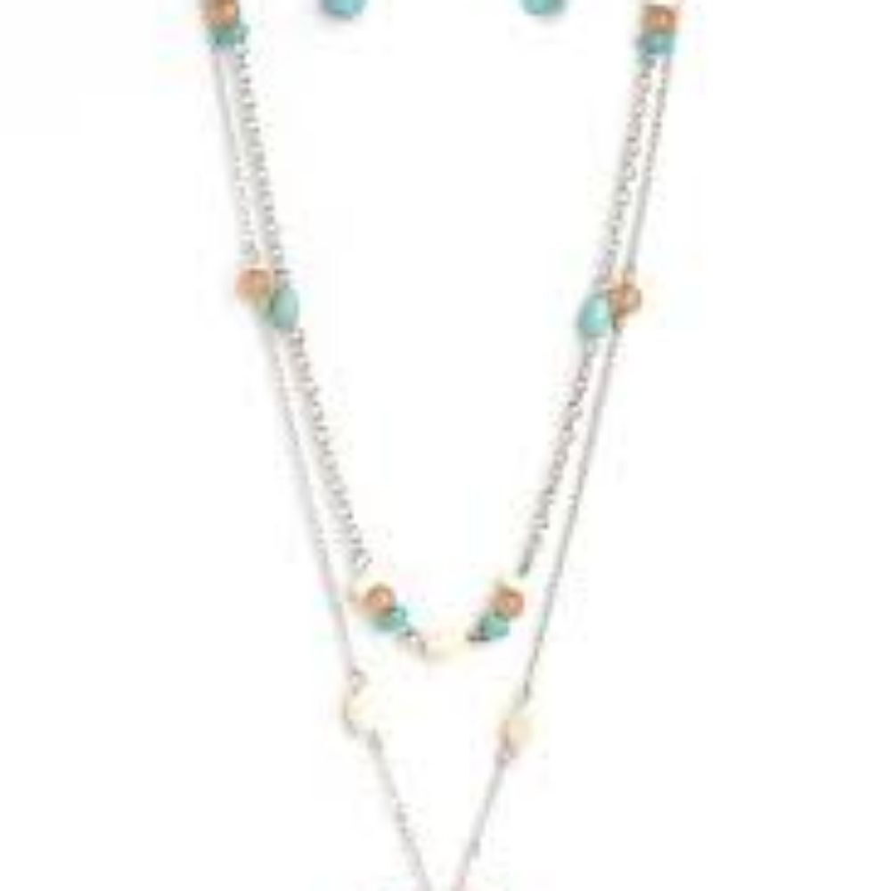 ‎FASHION BUTTERFLY NECKLACE - Picture 2 of 2